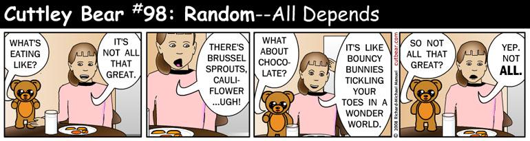 98--Cuttley Bear: Random 5--Monday through Thursday