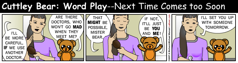 241--Cuttley Bear: Word Play 16--Daily 