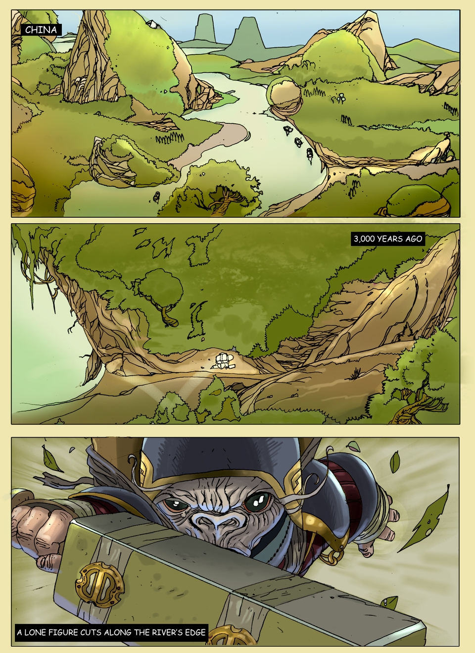 BAttlemonks Vol1 Page1