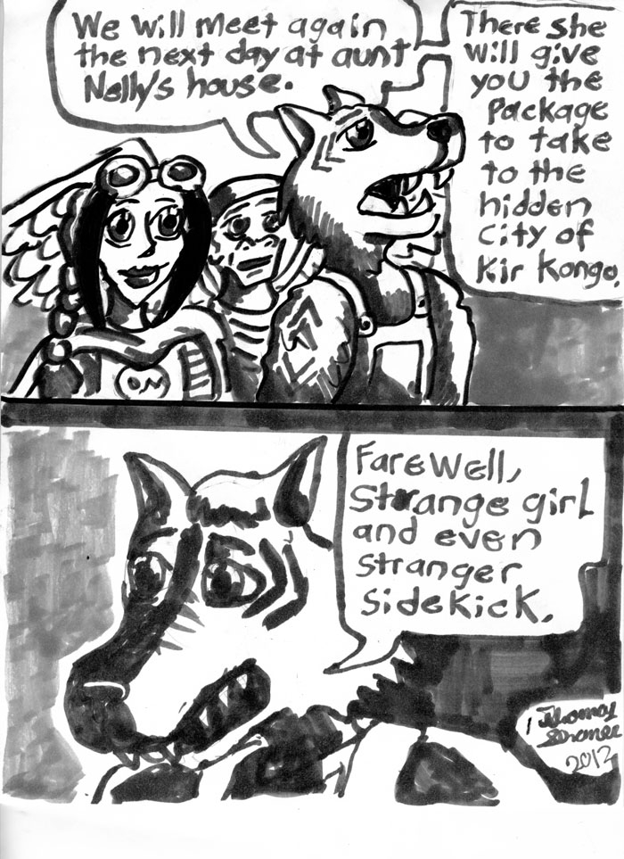 Farewell strange girl