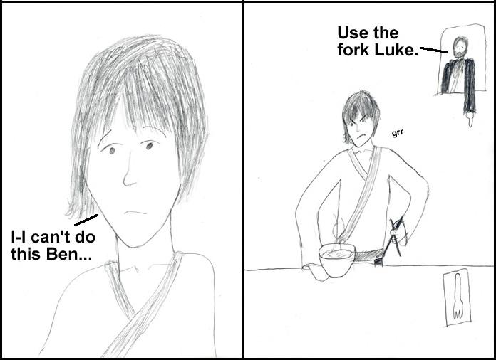 #67 The fork is strong with this one