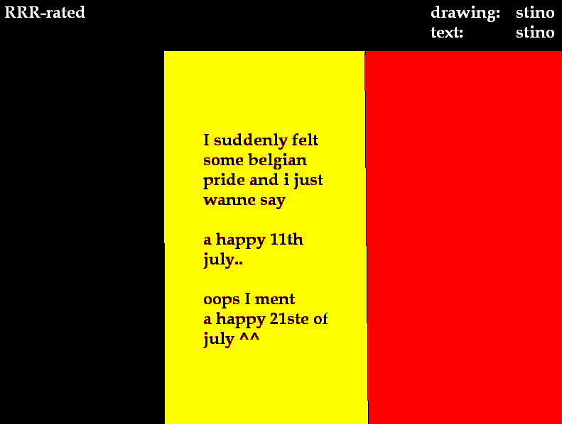 national holiday of Belgium 21ste of July