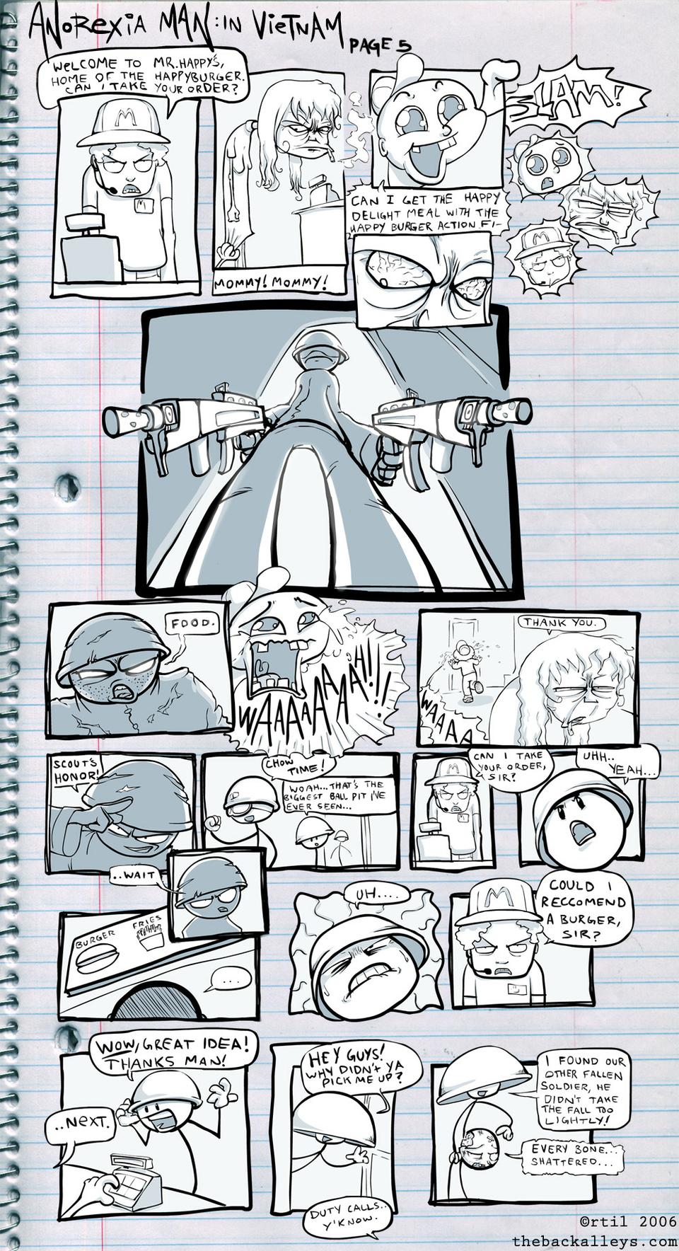 Anorexia Man: In Vietnam - Page 5