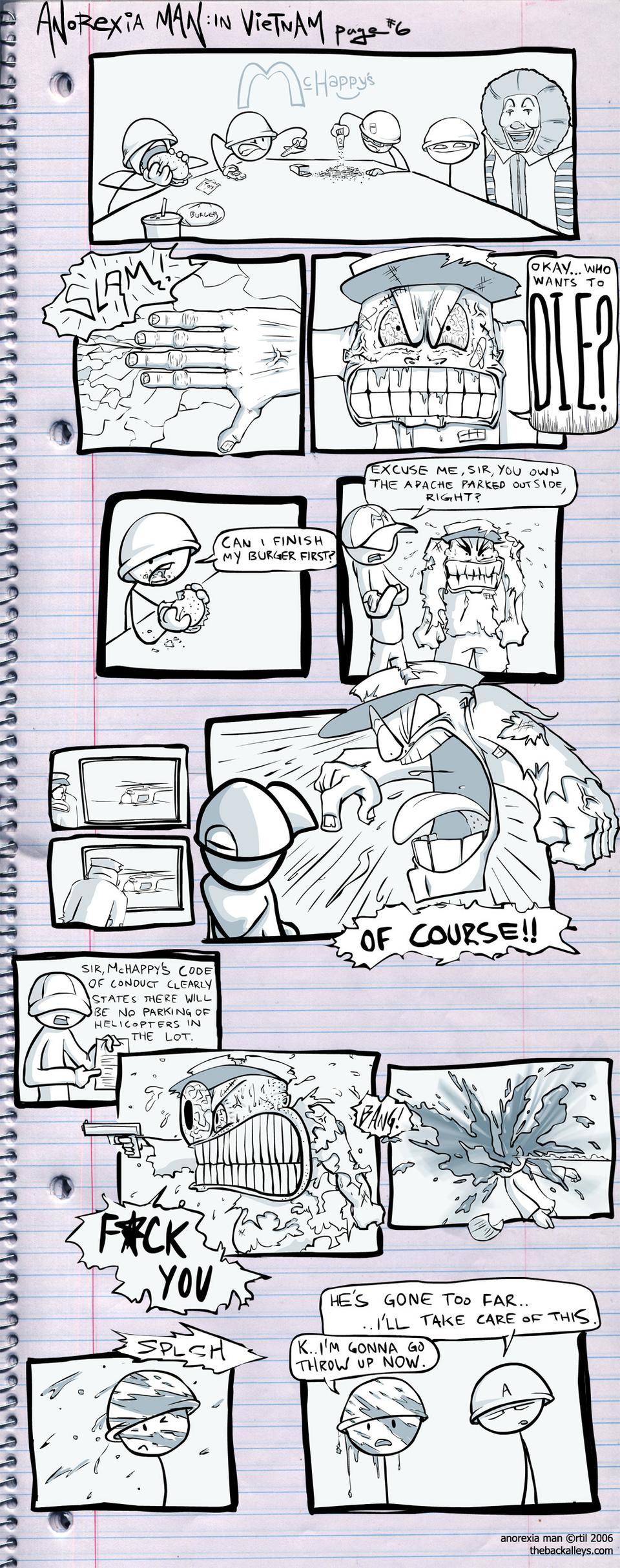 Anorexia Man: In Vietnam - Page 6