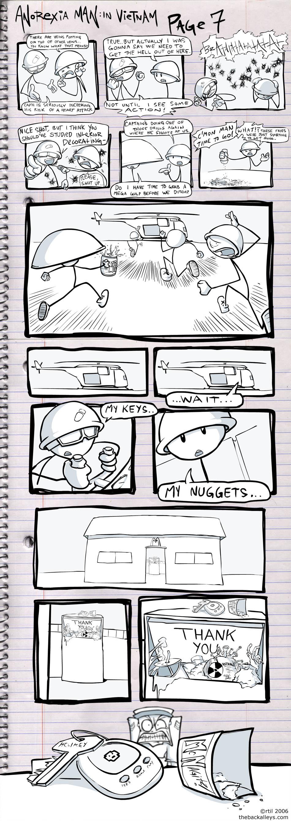 Anorexia Man: In Vietnam - Page 7