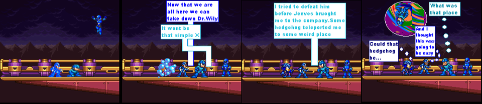 Team Blue Vs Team Wily:The Begining