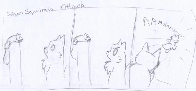 When Squirrels Attack