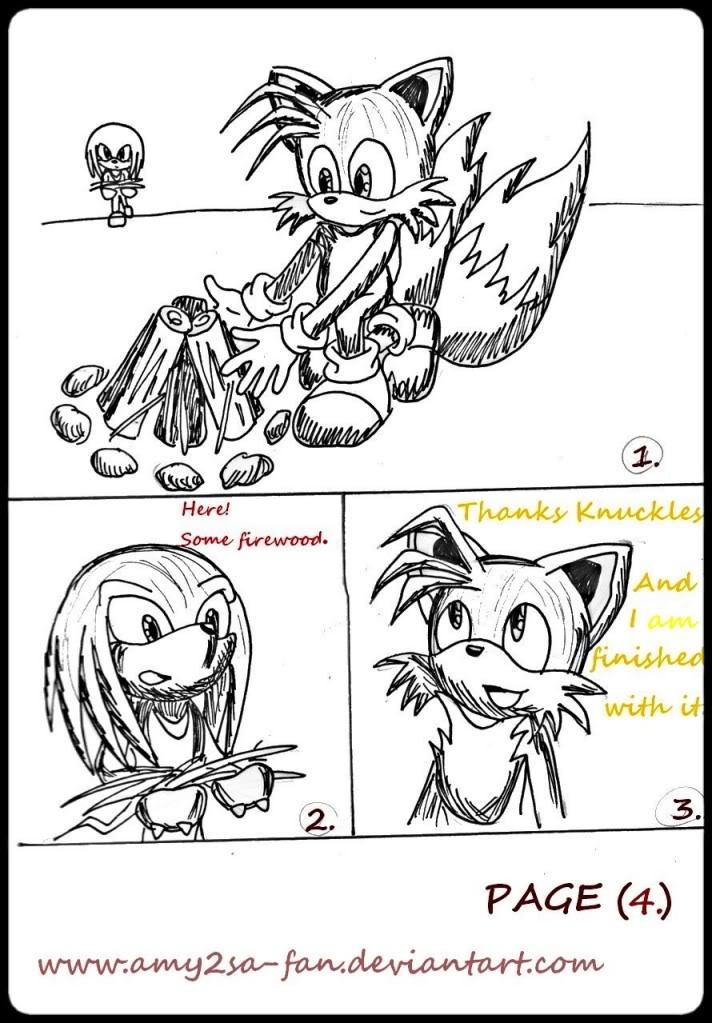 Sonic and Amy comic page 4