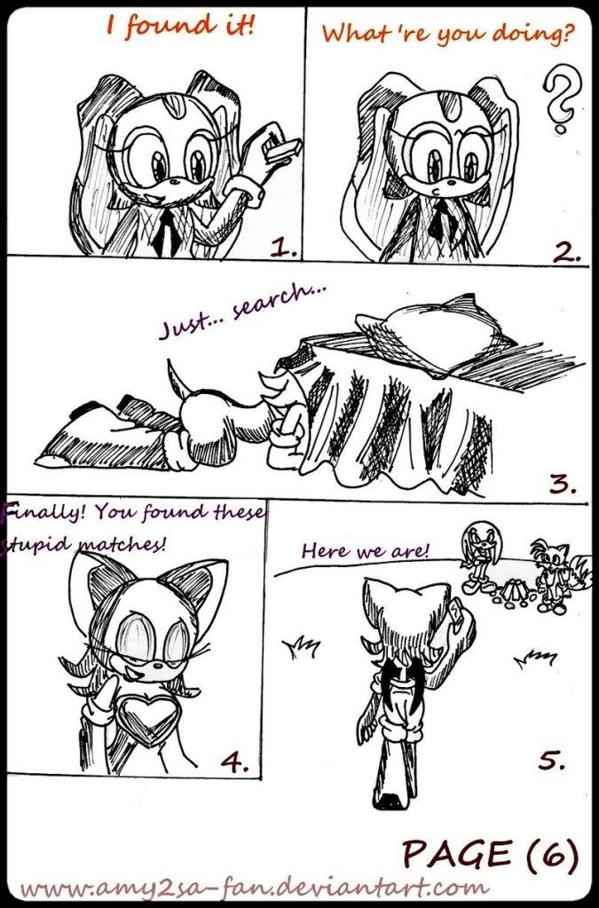 Sonic and Amy comic page 6