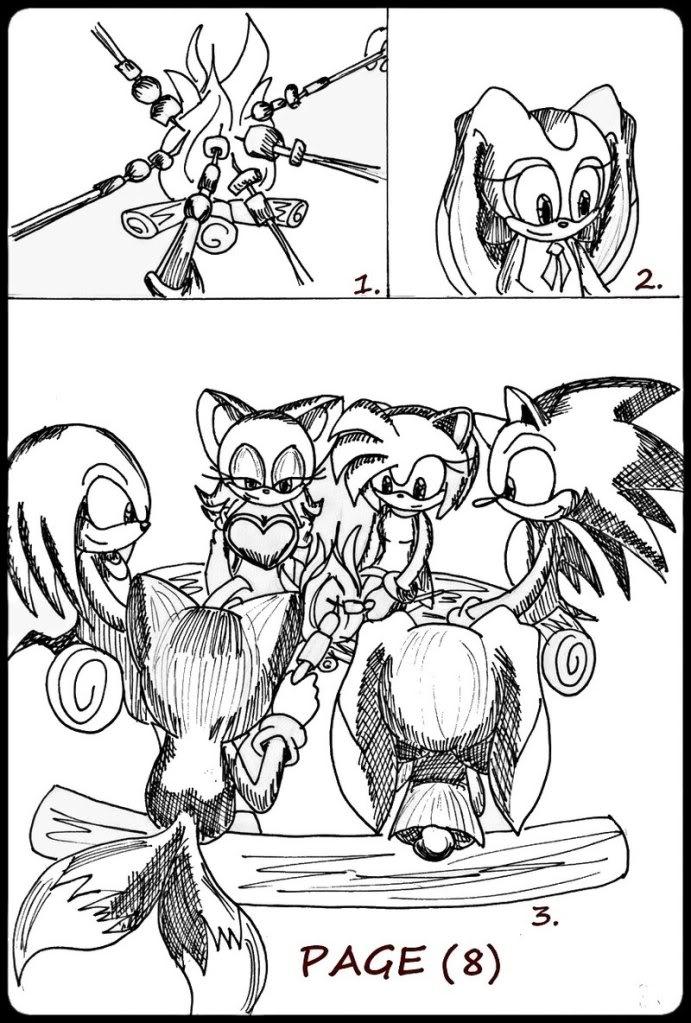 Sonic and Amy comic page 8