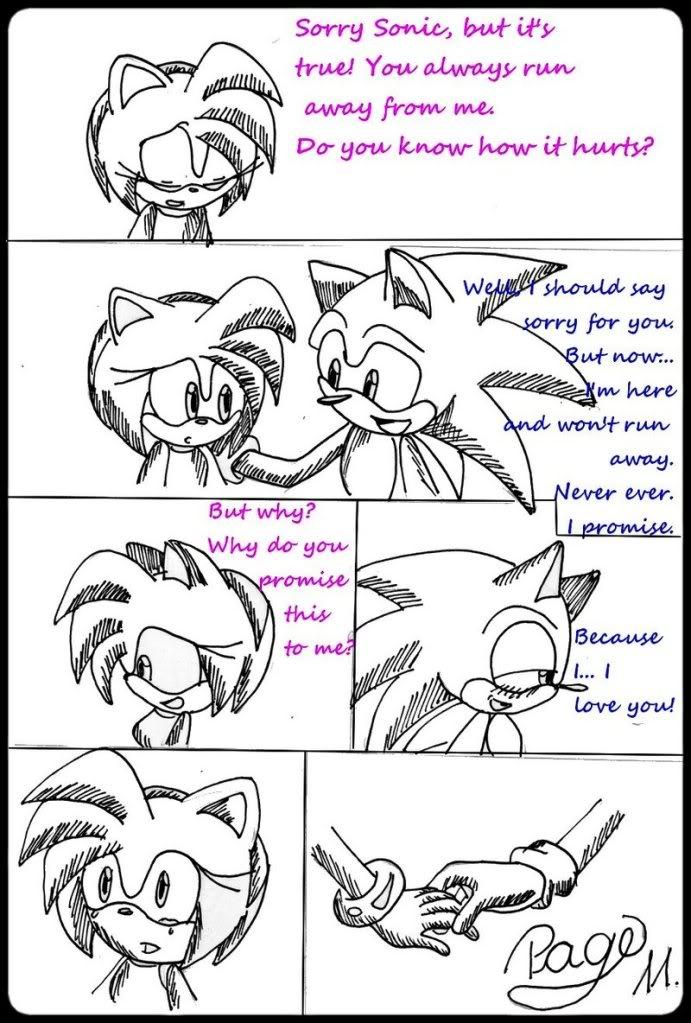 Sonic and Amy comic page 11