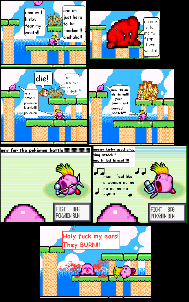 kirbys random adventure