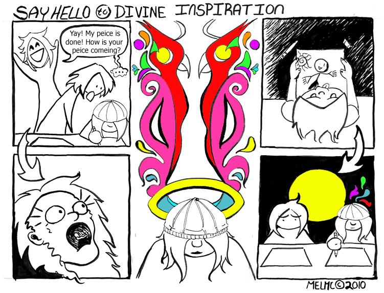 say hello to devine insperation