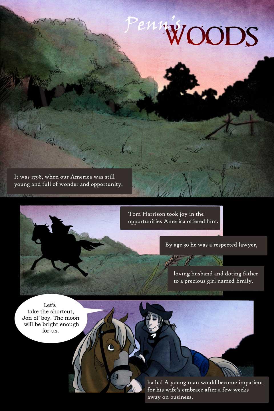 Issue #1 page 1