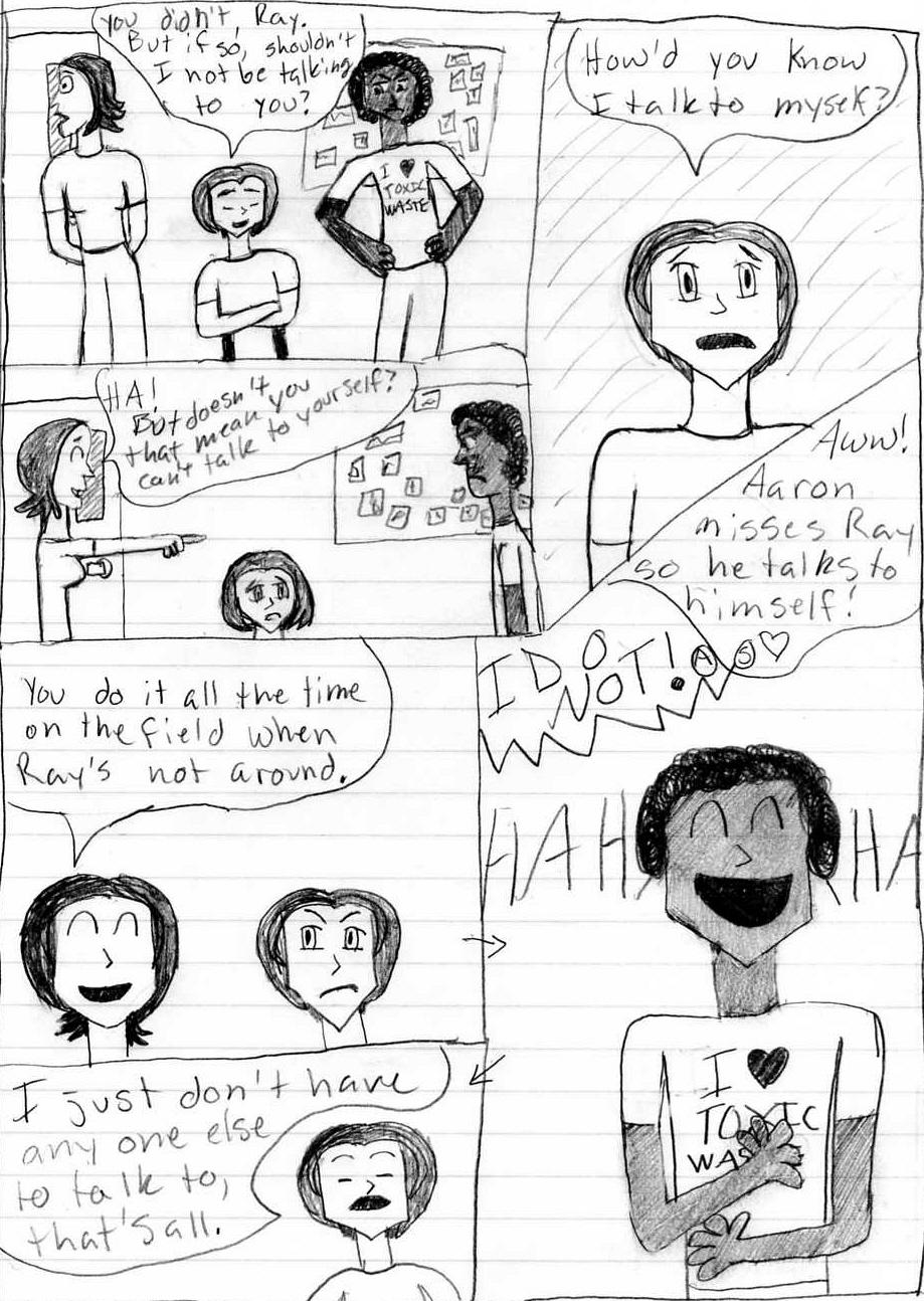 minor character development...