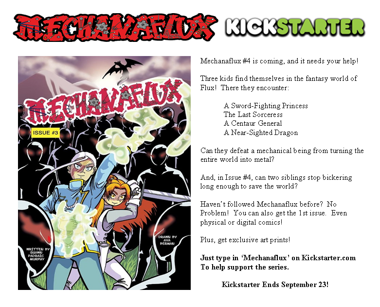 Mechanaflux #4 Kickstarter