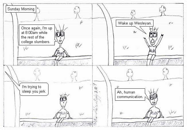 Wesleyan World 0184 - The Year Long Weekend 43 (Sunday Morning)