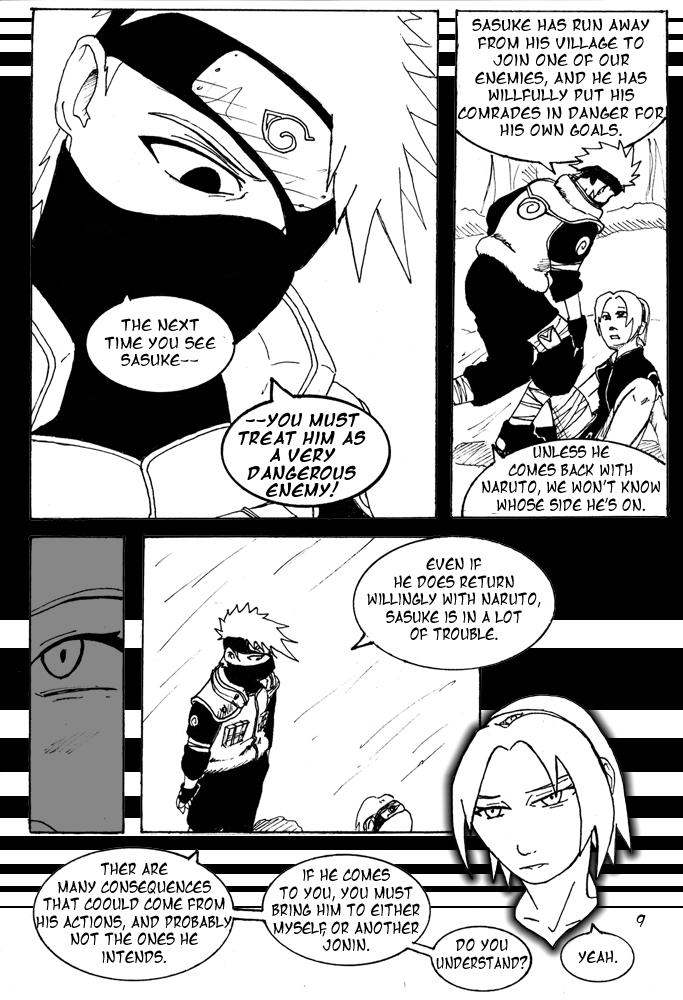 Naruto: Blood Inheritance, Chapter One:" My Enemy Is...", p9