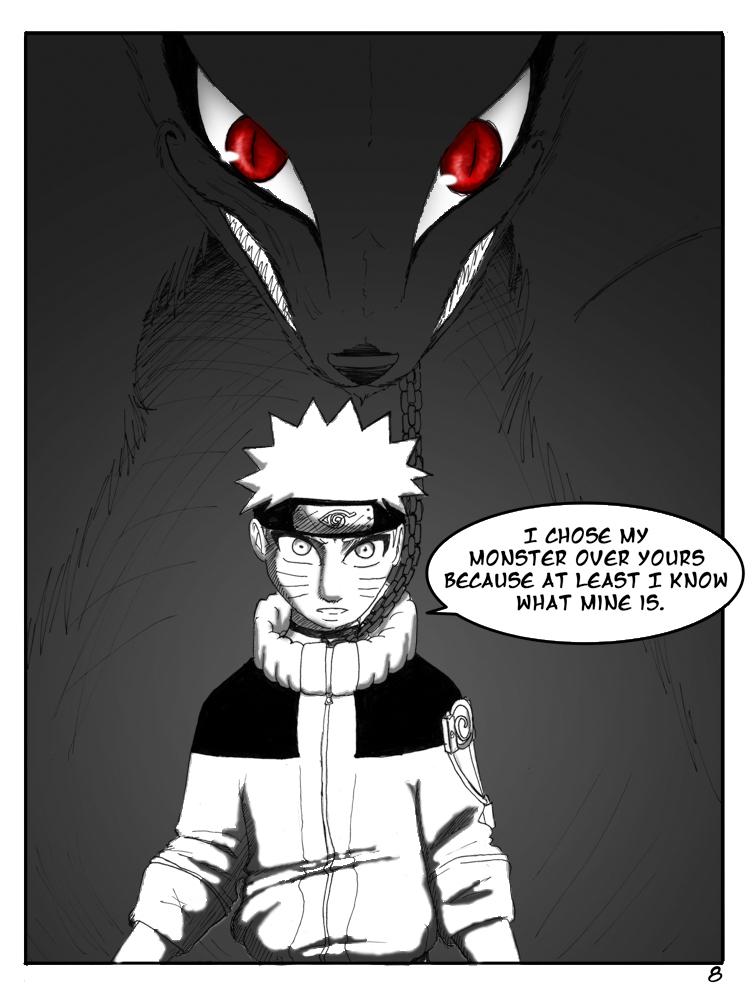 Naruto: Blood Inheritance, Chapter Four:"My Monster or Yours", p8