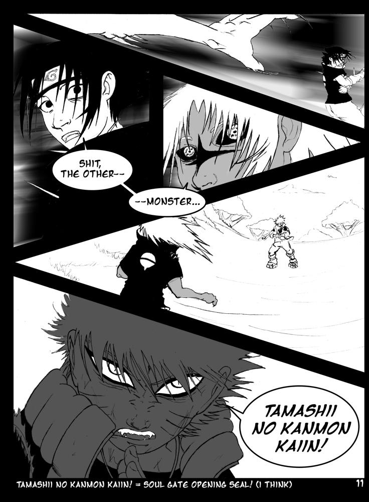 Naruto: Blood Inheritance, Chapter Four:"My Monster or Yours", p11