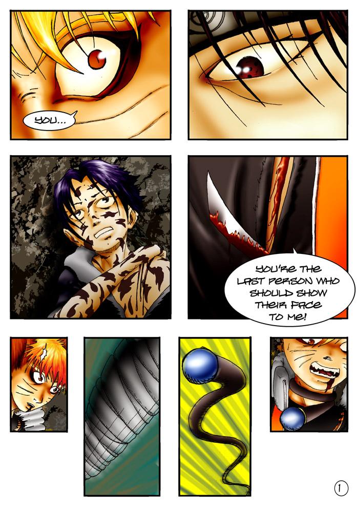 Naruto: Blood Inheritance, Chapter Five: "Captured!", p1