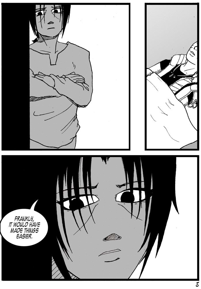Naruto: Blood Inheritance, Chapter Six: "The Path That Leads Us Forward is the Path that Leads Us Back ", p3