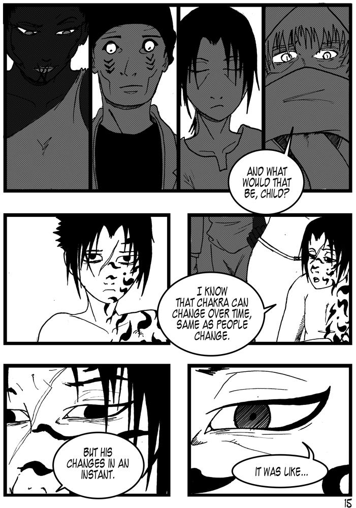 Naruto: Blood Inheritance, Chapter Six: "The Path That Leads Us Forward is the Path that Leads Us Back ", p15