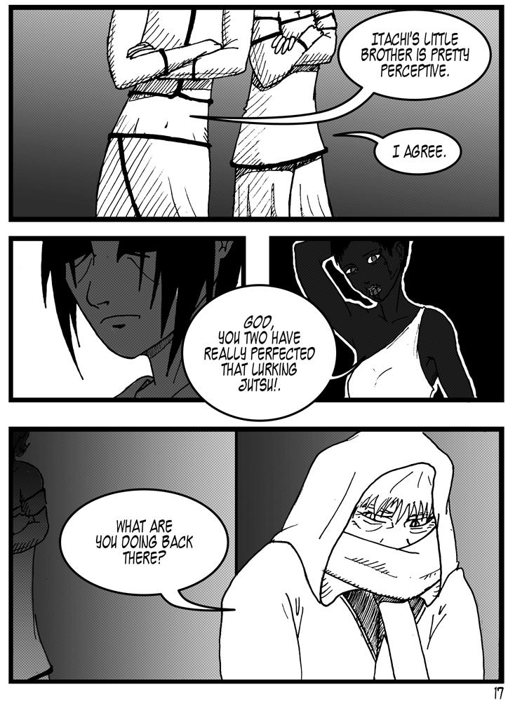 Naruto: Blood Inheritance, Chapter Six: "The Path That Leads Us Forward is the Path that Leads Us Back ", p17