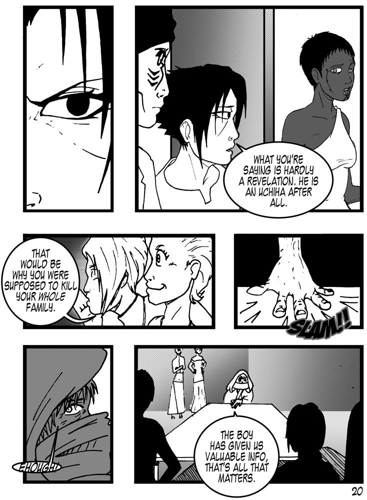 Naruto: Blood Inheritance, Chapter Six: "The Path That Leads Us Forward is the Path that Leads Us Back ", p20