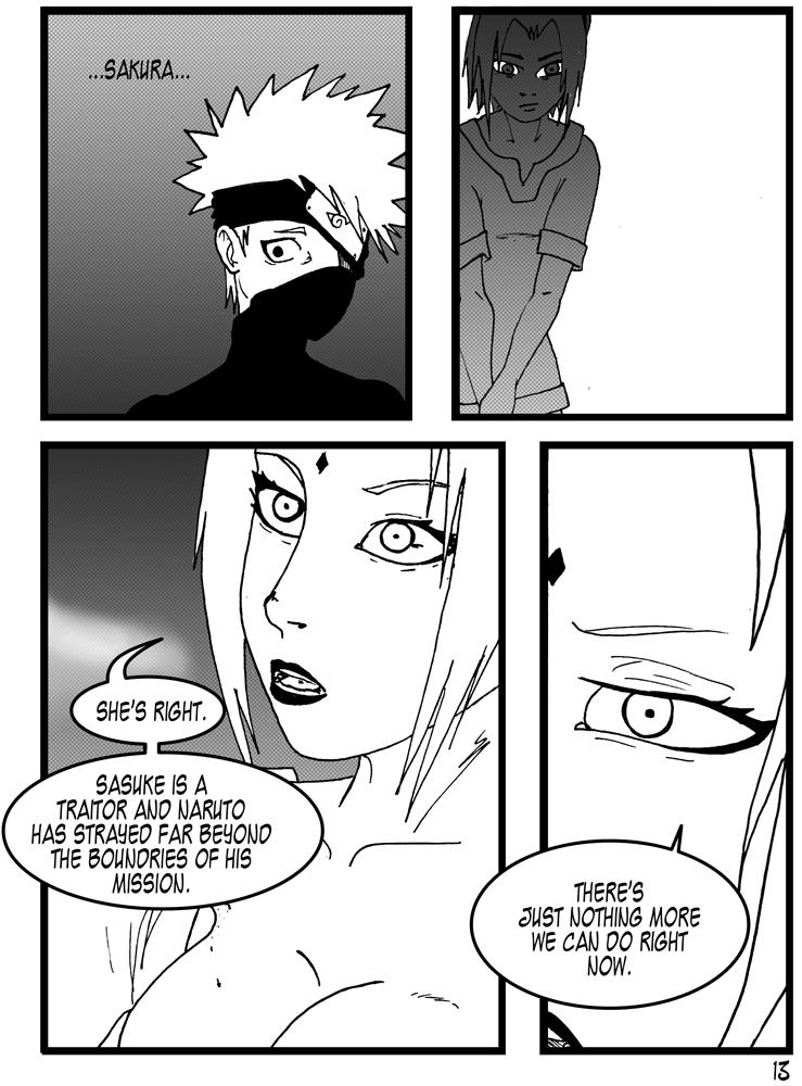 Naruto: Blood Inheritance, Chapter Six: "The Path That Leads Us Forward is the Path that Leads Us Back ", p13