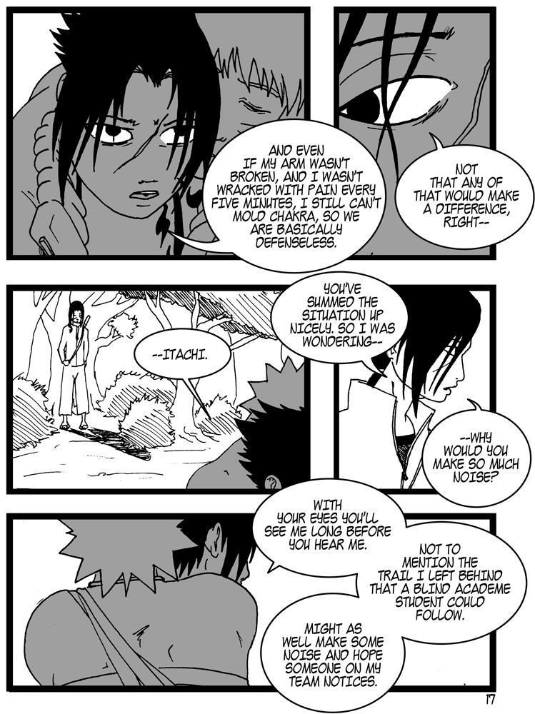 Naruto: Blood Inheritance, Eight: "Song for the Climax", p17