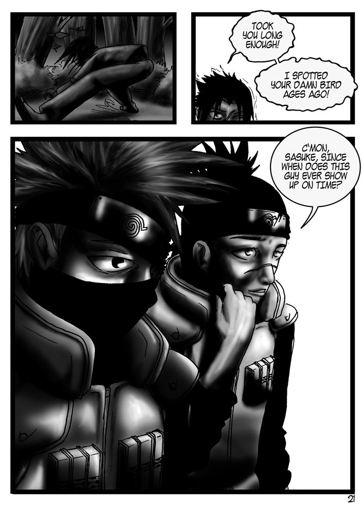 Naruto: Blood Inheritance, Eight: "Song for the Climax", p21