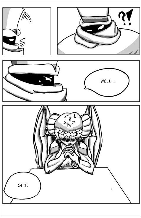 Waking from a bad dream