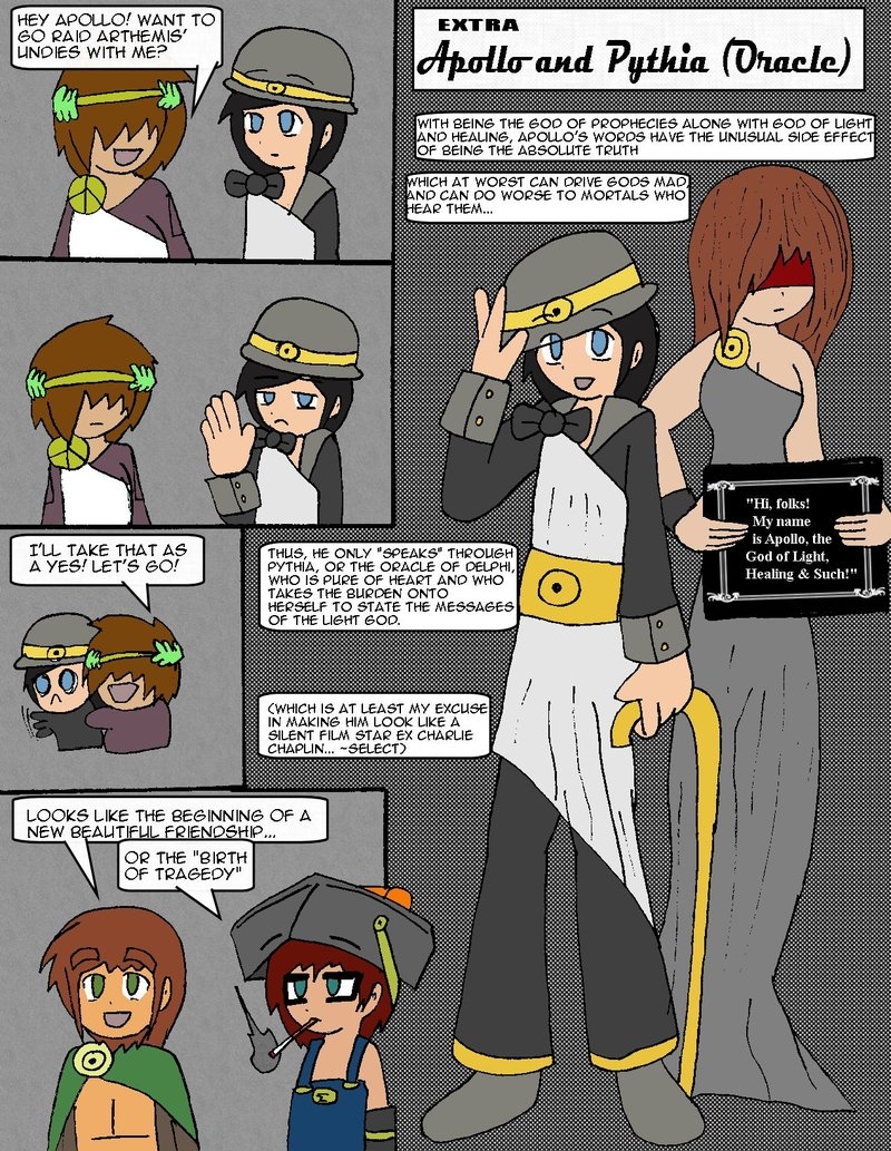 Extra: Apollo and Pythia (Oracle of Delphi)