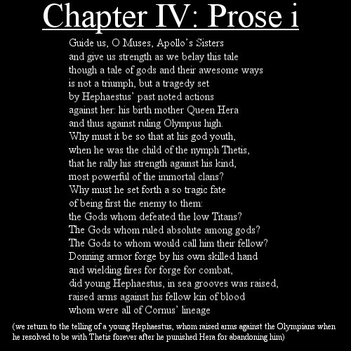 Chapter 4, Prose i (plot explanation Pages 1-?)