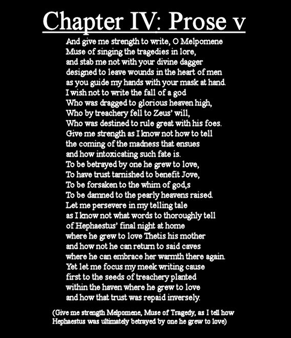 Chapter 4, Prose v (plot explanation Pages 22-27)