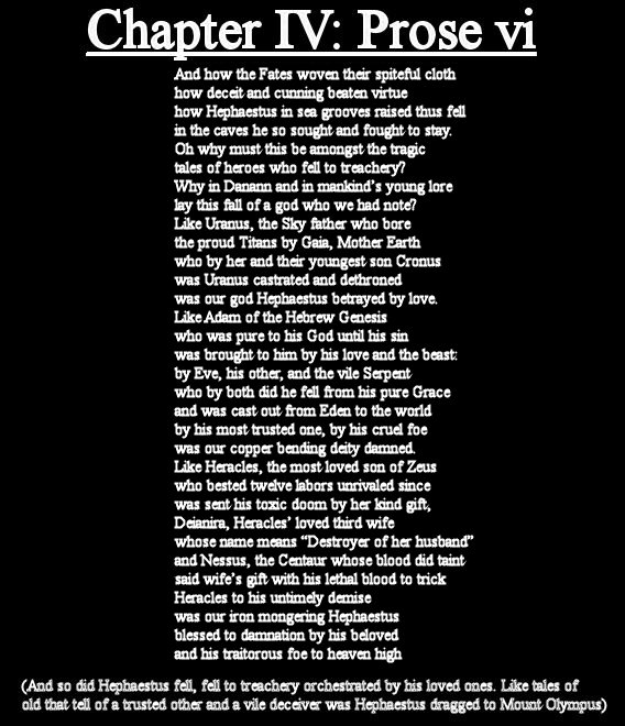 Chapter 4, Prose vi (plot explanation Pages 28-33)