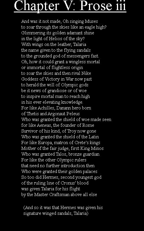 Chapter 5, Prose iii (plot explanation Pages 13-16)