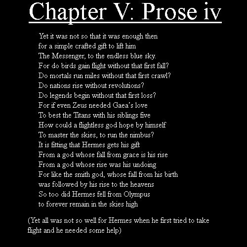 Chapter 5, Prose iv (plot explanation Pages 17-20)