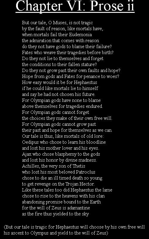 Chapter 6, Prose ii (plot explanation Pages 6-11)
