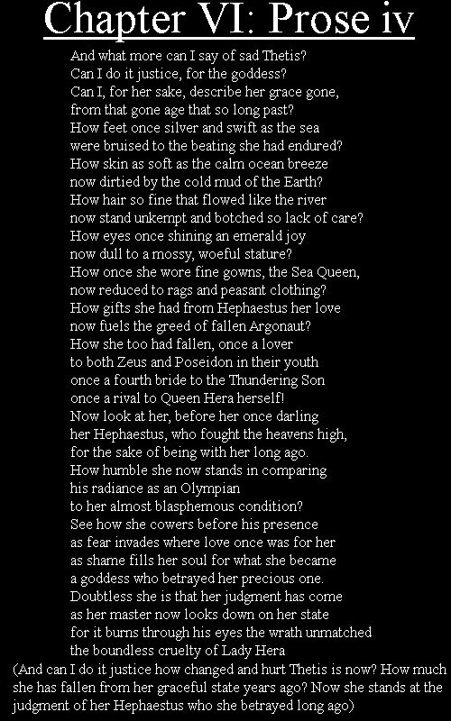Chapter 6, Prose iv (plot explanation Pages 17-23)