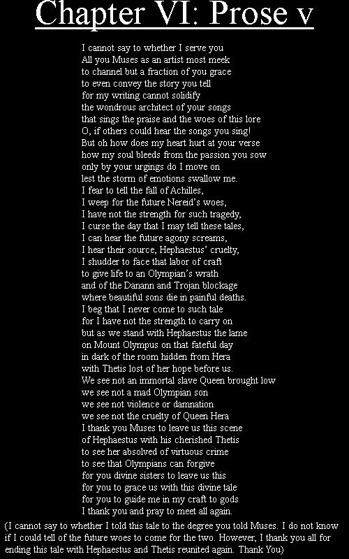 Chapter 6, Prose v (plot explanation Pages 24-30)