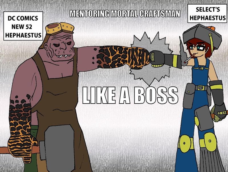 Extra: Two Hephaestus es (DC New 52)