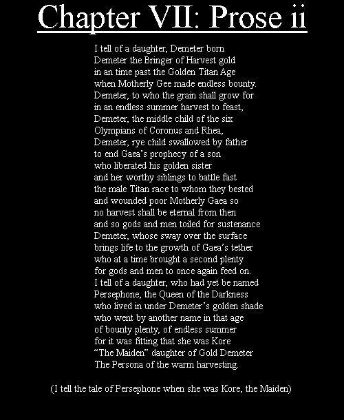Chapter 7, Prose ii (plot explanation Pages 6-10)