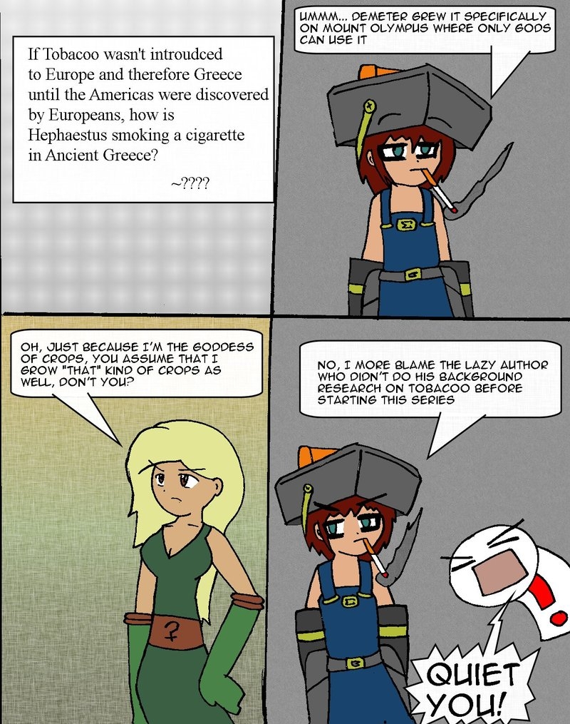 Extra: Ancient Greek Tobacoo?