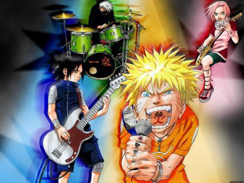 Naruto Rock band...