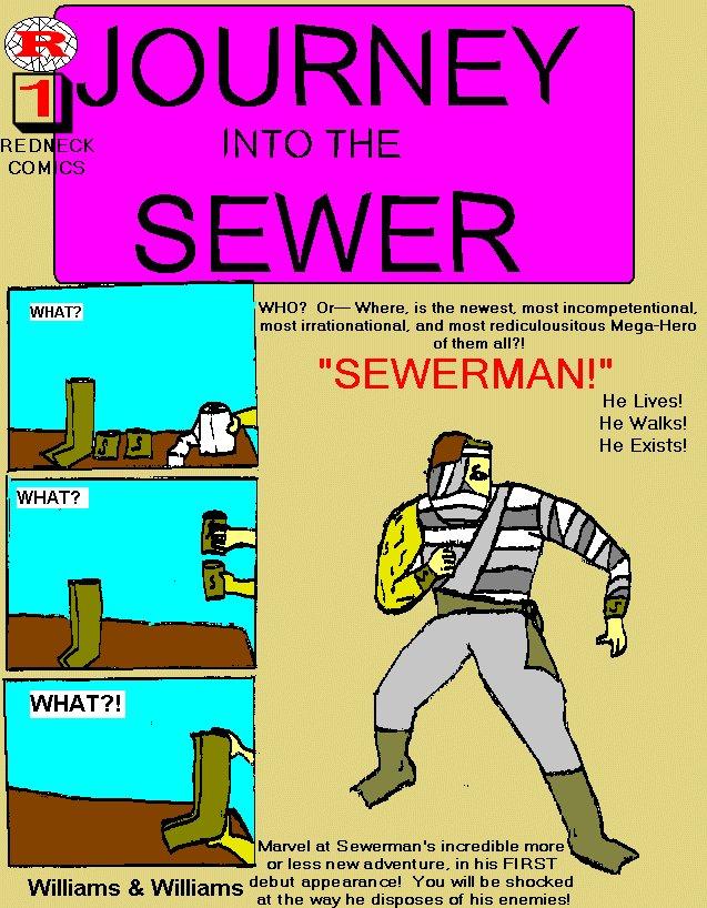 Journey into the Sewer (The Adventures of Sewerman) #1