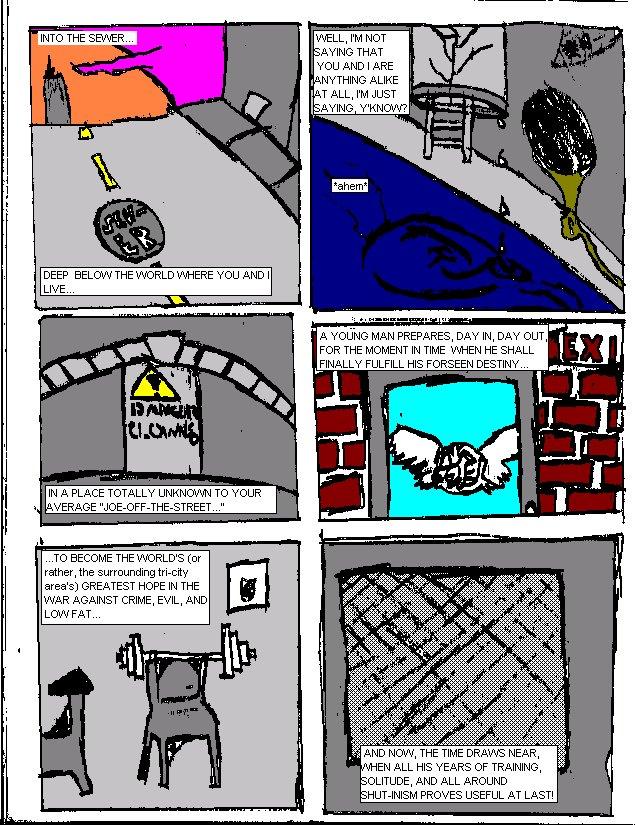 Journey into the Sewer #1 Page 1