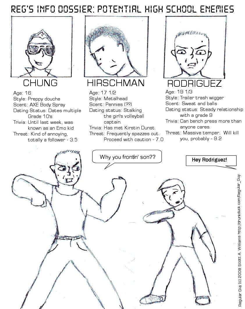 2-15: Reg's Info Dossier (Why you frontin, son?)