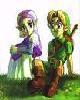 Go to 'The Adventures of Link and Zelda' comic